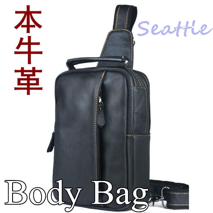 ボディバッグ メンズバッグ 手提げ 本革レザー レトロ風 ワンショルダー 斜め掛け 軽量 男女兼用 自転車バッグ 代 30代 40代 鞄 耐摩設計 Sxb29 東港貿易合同会社 通販 Yahoo ショッピング