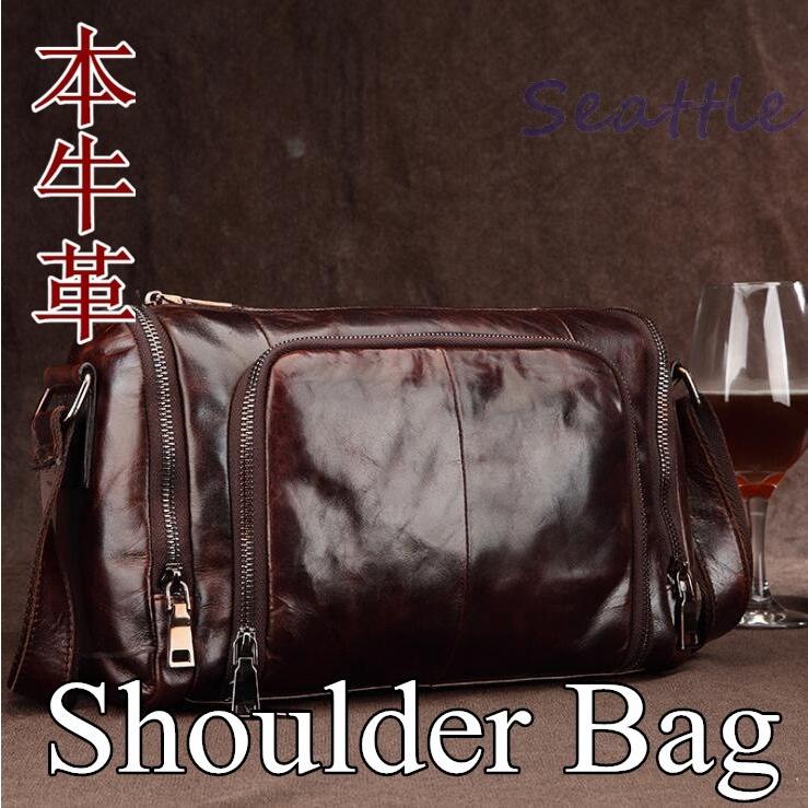 ショルダーバッグ 本牛革 Ipad メンズバッグ 横型 斜め掛け 肩掛け 通勤 大容量 代 30代 40代 50代 プレゼント ギフト 父の日 彼氏 耐摩設計 2way 牛革 Sxkb27 東港貿易合同会社 通販 Yahoo ショッピング