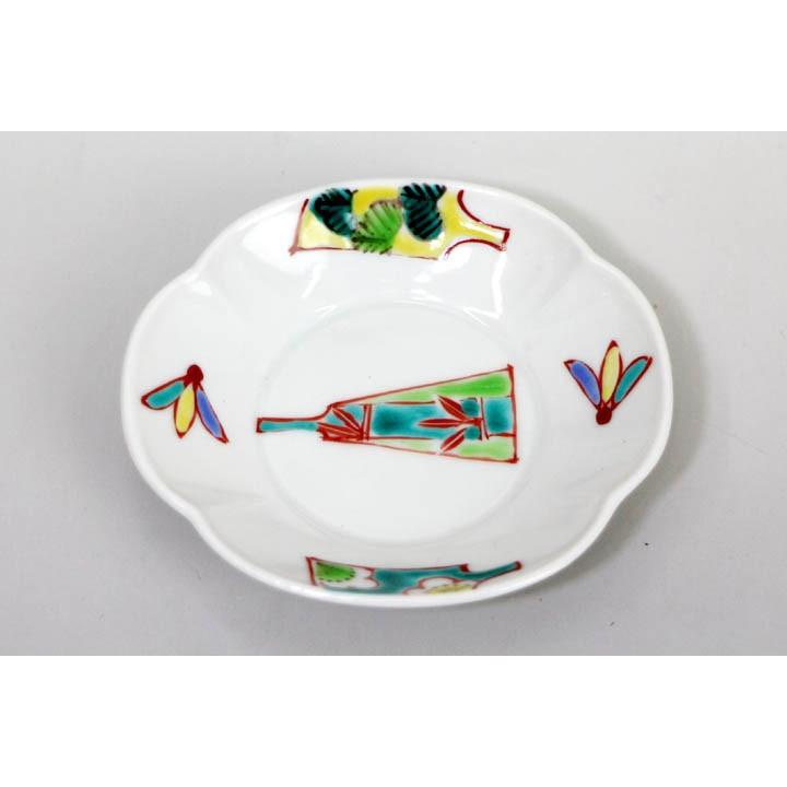 九谷焼 小皿セット 迎春絵変り / 安東眉石窯 和食器 皿 小皿 迎春 人気