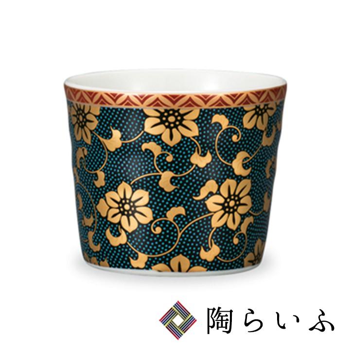 九谷焼 猪口 青粒鉄仙 和食器 九谷焼 カップ そばちょこ 人気 ギフト Ap5 0413 使う 贈る 九谷焼専門店 陶らいふ 通販 Yahoo ショッピング