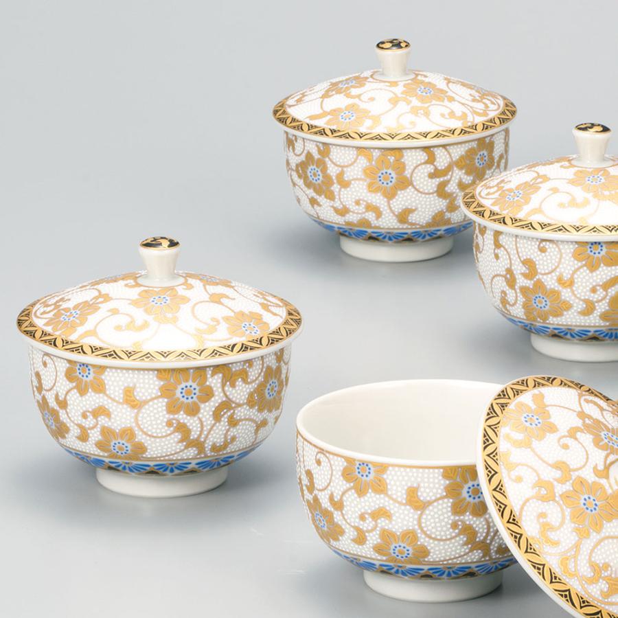 九谷焼 蓋付汲出揃 白粒鉄仙＜送料無料 茶器 湯呑 ポット 急須 人気 ギフト 贈り物 結婚祝い/内祝い/お祝い/＞ 木箱入り [ss]_1