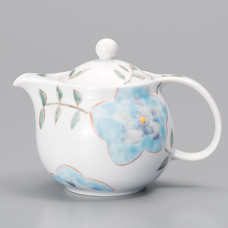 九谷焼 ポット急須 しあわせの花 / 川合孝知｜ 茶器 湯呑 ポット 急須