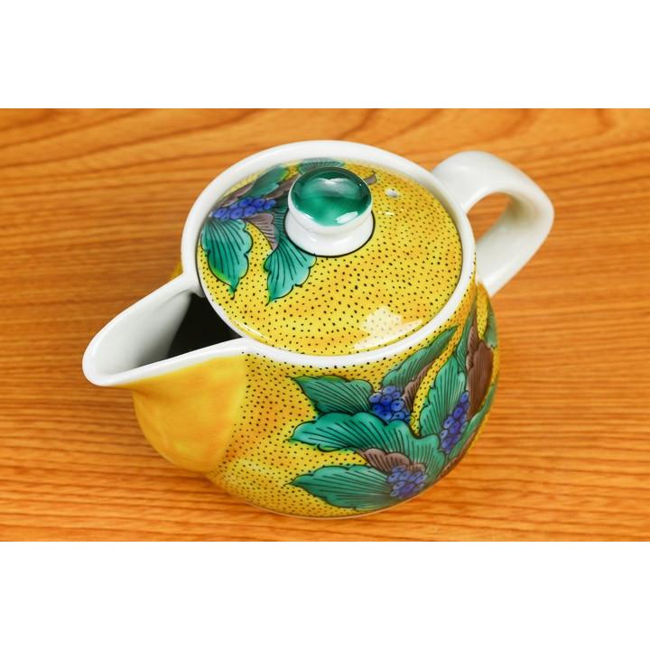 九谷焼 中ポット急須（磁器） 吉田屋おもと/美山窯 送料無料 和食器