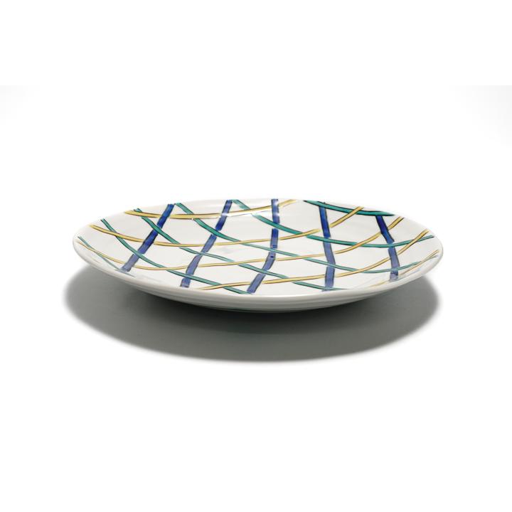 山浦早織　九谷焼　唐草 インコ　お皿　鳥柄　食器　手描き 5寸皿 唐草インコ | 山浦早織 - 九谷焼専門店の陶らいふ