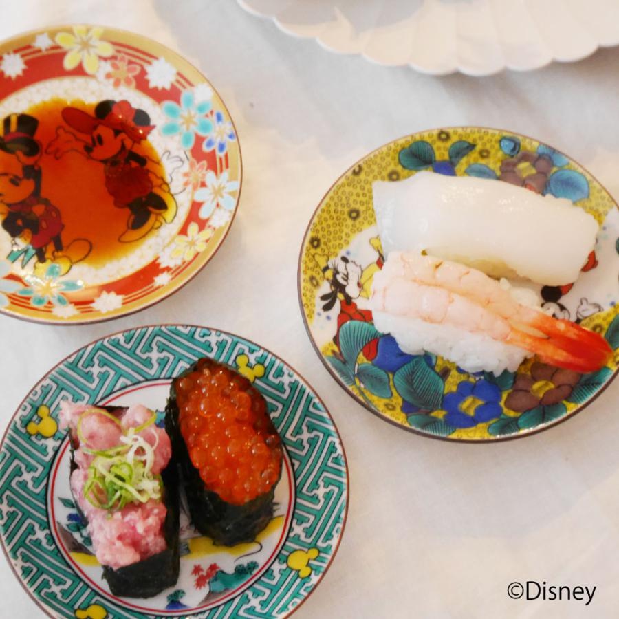 九谷焼 ミッキーマウス/ 小皿5点セット九谷画風 ディズニー Disney