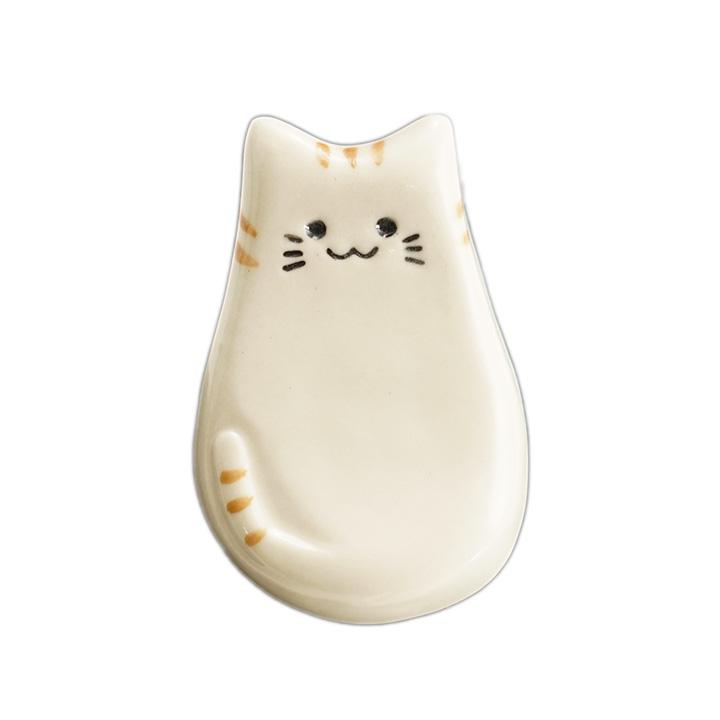 九谷焼 15種から選べる 猫のはしおき / 遠藤絢子 ｜ 箸置き カトラリー