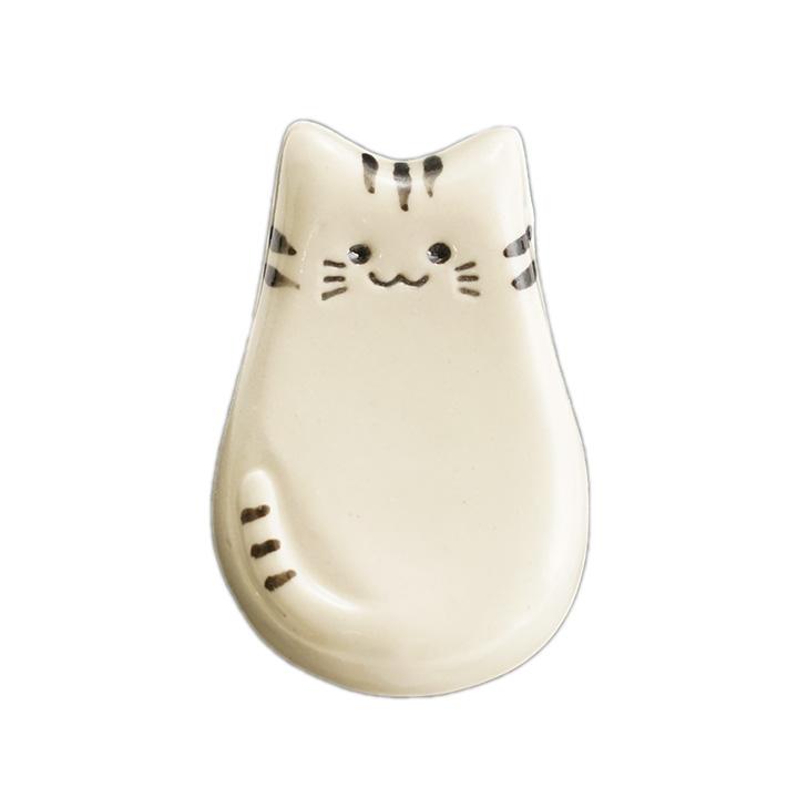 九谷焼 15種から選べる 猫のはしおき / 遠藤絢子 ｜ 箸置き カトラリー