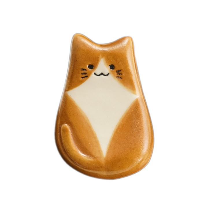 九谷焼 15種から選べる 猫のはしおき / 遠藤絢子 ｜ 箸置き カトラリー
