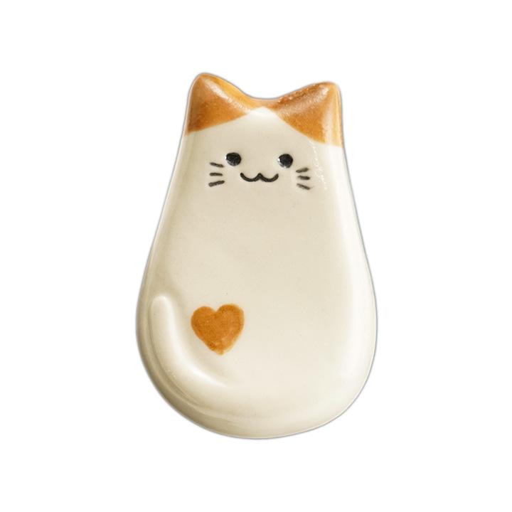 九谷焼 15種から選べる 猫のはしおき / 遠藤絢子 ｜ 箸置き カトラリー