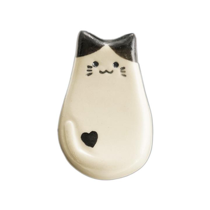 九谷焼 15種から選べる 猫のはしおき / 遠藤絢子 ｜ 箸置き カトラリー