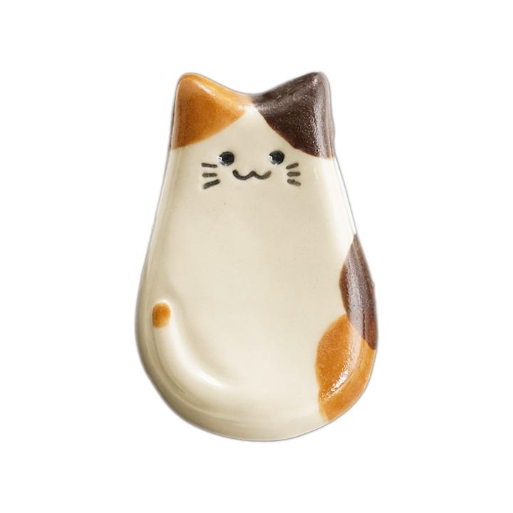 九谷焼 15種から選べる 猫のはしおき / 遠藤絢子 | 箸置き
