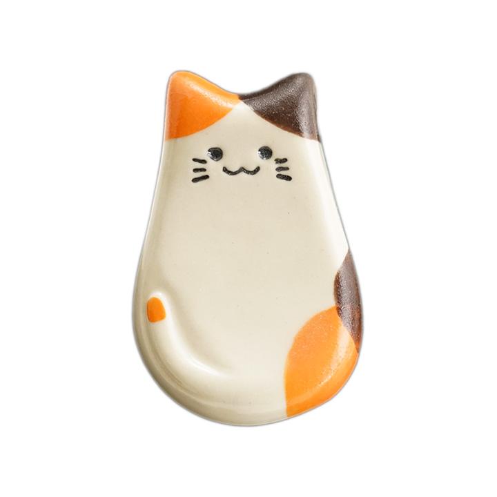 九谷焼 15種から選べる 猫のはしおき / 遠藤絢子 | 箸置き カトラリー