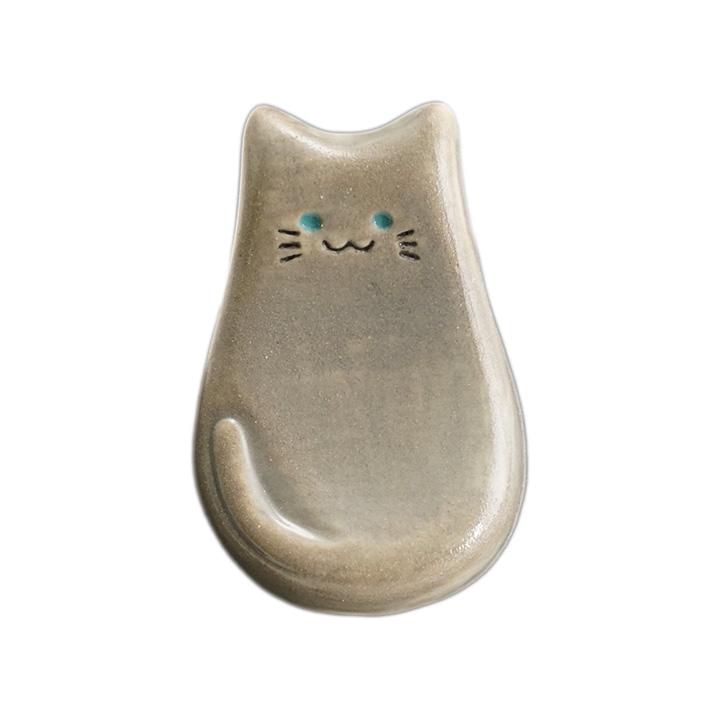 九谷焼 15種から選べる 猫のはしおき / 遠藤絢子 ｜ 箸置き カトラリー