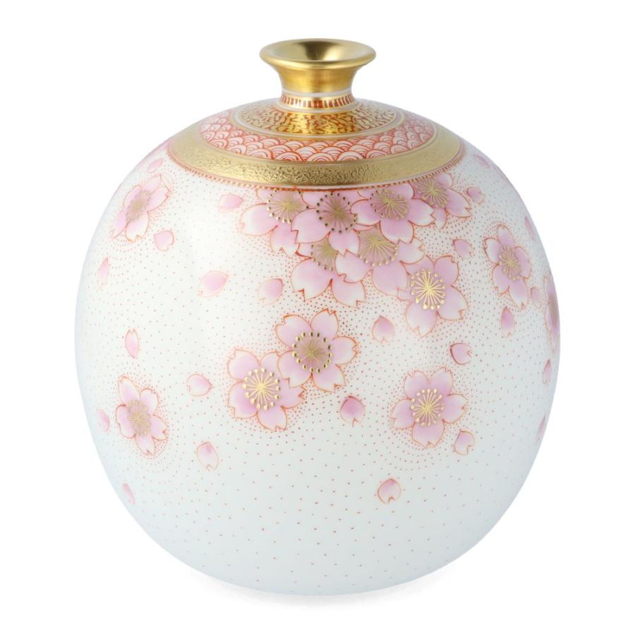 九谷焼 美しい装飾の金色の花鳥模様の壺 九谷焼 美しい装飾の金色の花鳥模様の壺