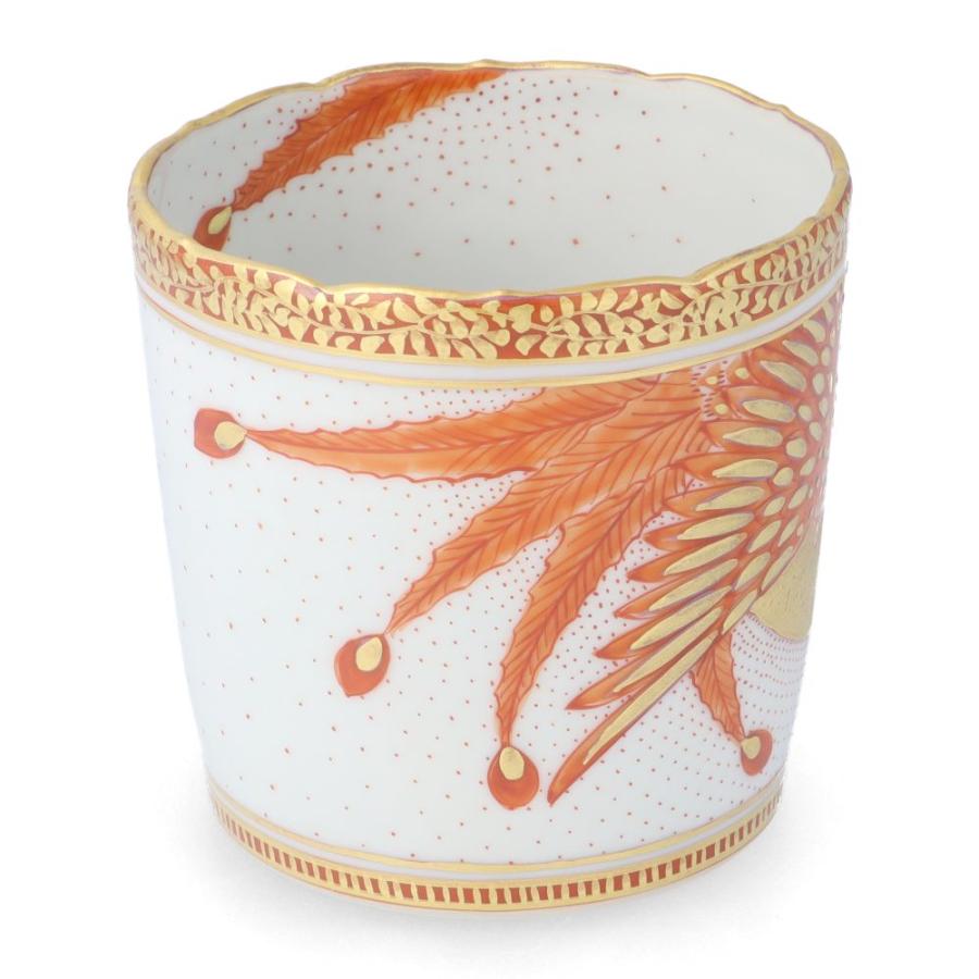 九谷焼 マグカップ 金襴手鳳凰文 / 福田良則 ｜ カップ 桐箱入り 法人