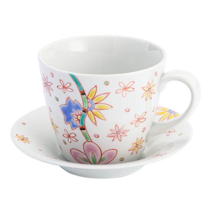 九谷焼　コーヒーカップ 九谷焼 正峰作 コーヒーカップ 緑釉金唐草 | 九谷焼と和食器の通販