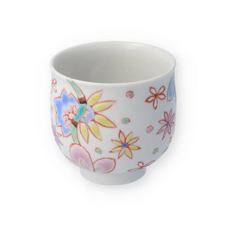 九谷焼 花器 丘の花 / 銀舟窯 フラワーベース 花瓶 一輪生 かわいい