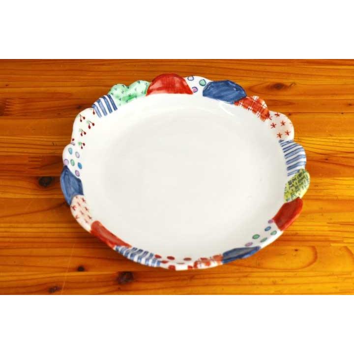 九谷焼 盛皿 ソメパッチ/久田恵美 和食器 皿 盛皿 パスタ皿 人気