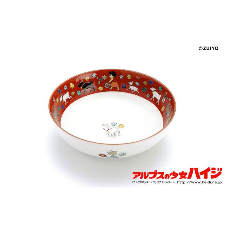 アルプスの少女ハイジ　食器　ボウル皿　鉢 楽天市場】九谷焼 アルプスの少女ハイジ 4号鉢 山の暮らし 中鉢 12cm