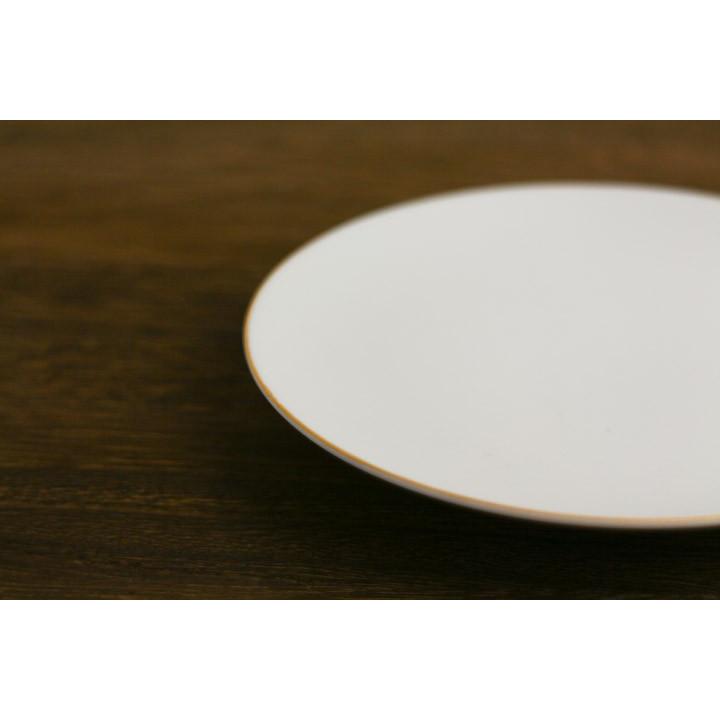 九谷焼 平皿 gold M / HANASAKA 皿 プレート 人気 ギフト 箔押し専用