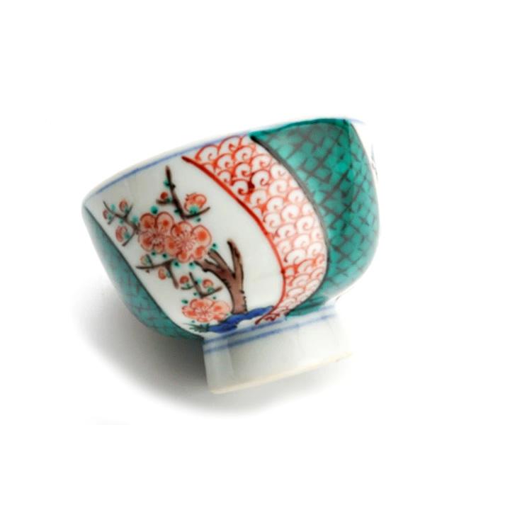 九谷焼 ぐい呑 松竹梅 / 三ツ井為吉 | 桐箱入り 酒器 盃 人気 九谷焼 ぐい呑 松竹梅 / 三ツ井為吉 | 桐箱入り 酒器 盃 人気