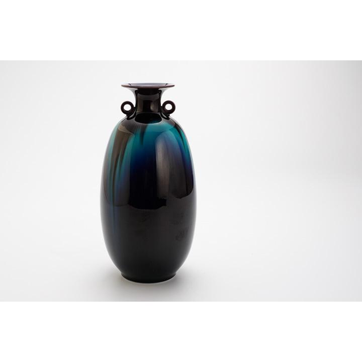 お宝！ 壺！ 松村仁団望 24548 人間国宝 3代徳田八十吉 (耀彩