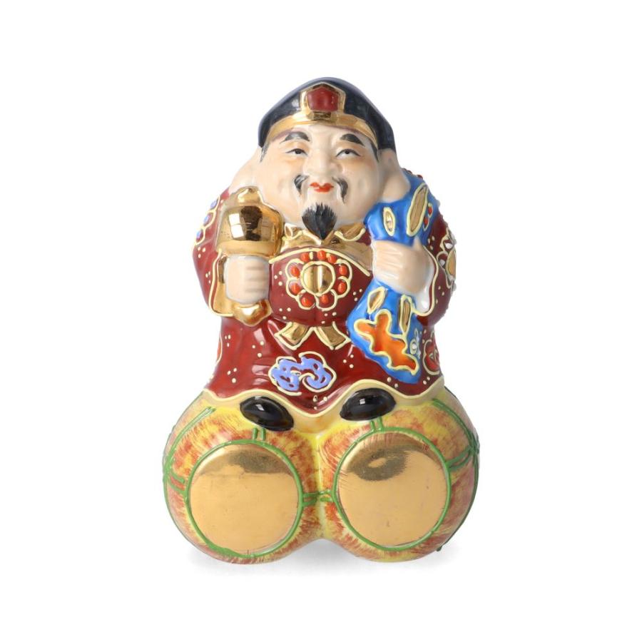 九谷焼 置物 4号 えびす大黒 セット（大黒天・恵比寿様）｜縁起物 陶器