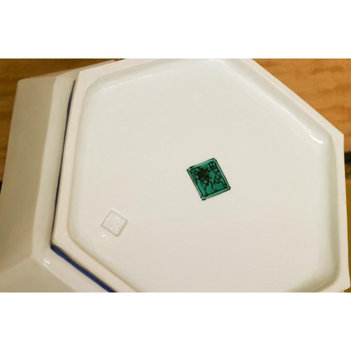 九谷焼 飾鉢 かわせみの図（皿立付） / 武腰潤 皿 飾り皿 人気 ギフト