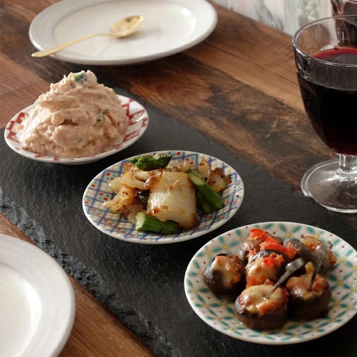 九谷焼　青郊窯　赤かぶ　中皿揃　5枚セット　角皿　和皿　色絵　正角皿　色絵　和柄 九谷焼 青郊窯 赤かぶ 中皿揃 5枚セット 角皿 和皿