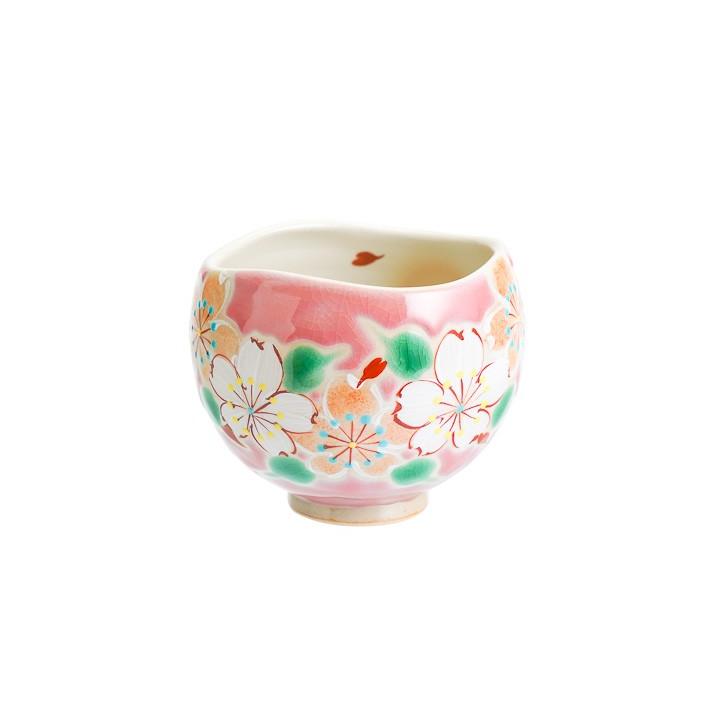 虚空蔵窯　一服腕　桜　二点セット いっぷく碗 彩日和 桜 ピンク/虚空蔵窯