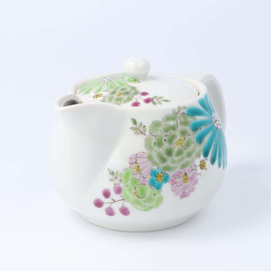 九谷焼 ポット急須 華 / 色絵遊 ｜ 茶器 ポット 急須 360ml 人気 ギフト 贈り物 内祝い お返し 結婚祝い_4