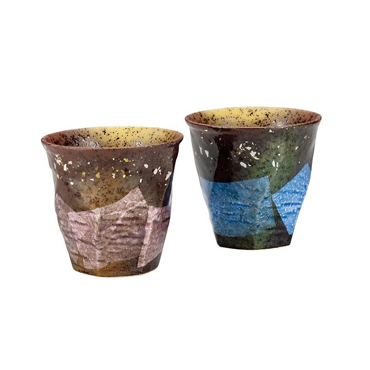 新品未使用　入手困難 福村龍太　銀彩 カップ ペア 美品】福村龍太 RYUTA FUKUMURA *銀彩カップ*フリーカップコップちょこ