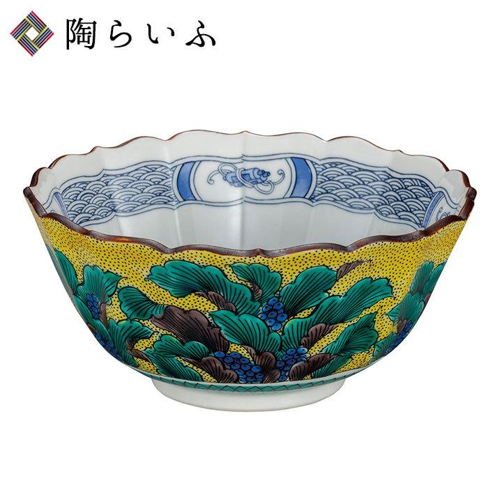 九谷焼 6号鉢 吉田屋おもと 和食器 鉢 盛鉢 人気 ギフト 内祝い 37-001 k9-318 木箱入り