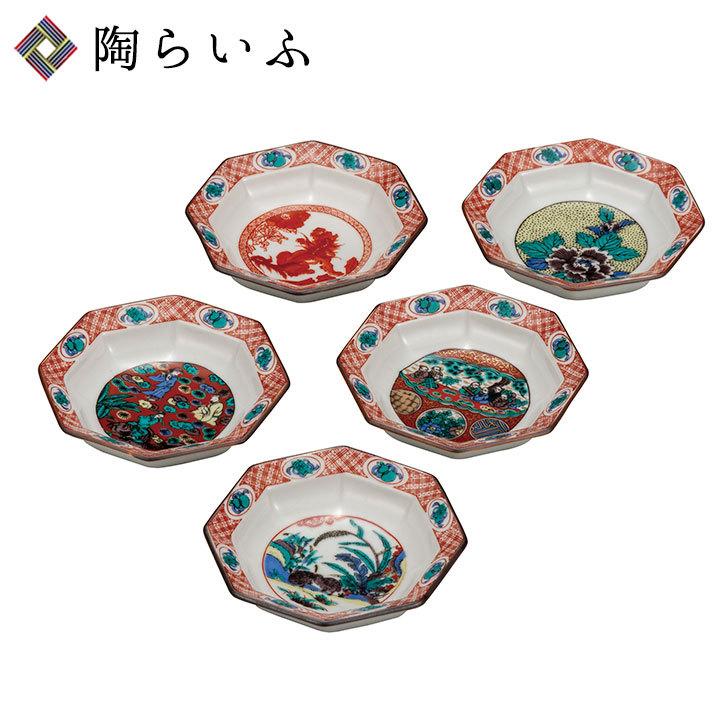 九谷焼 3.2号皿揃 時代画 和食器 皿 小皿 豆皿 人気 ギフト セット