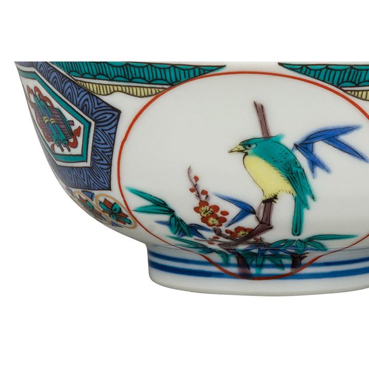 九谷焼 飯碗 古九谷風かわせみ 和食器 茶碗 ご飯茶碗 人気 ギフト k9