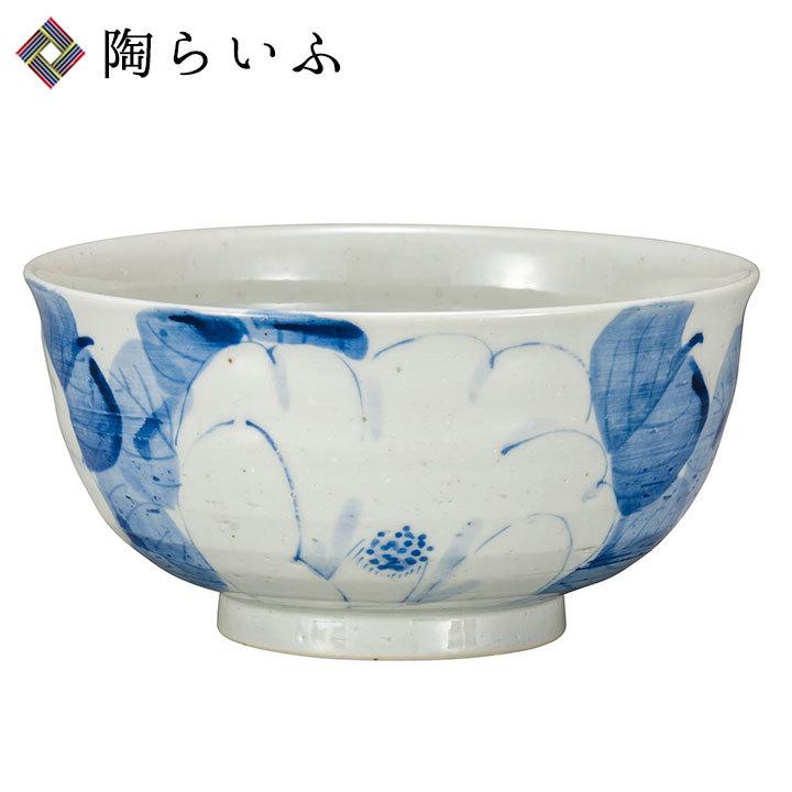 九谷焼 丼 白椿 / 紅椿窯 人気 ギフト 贈り物 結婚祝い 内祝い お祝い k9-512