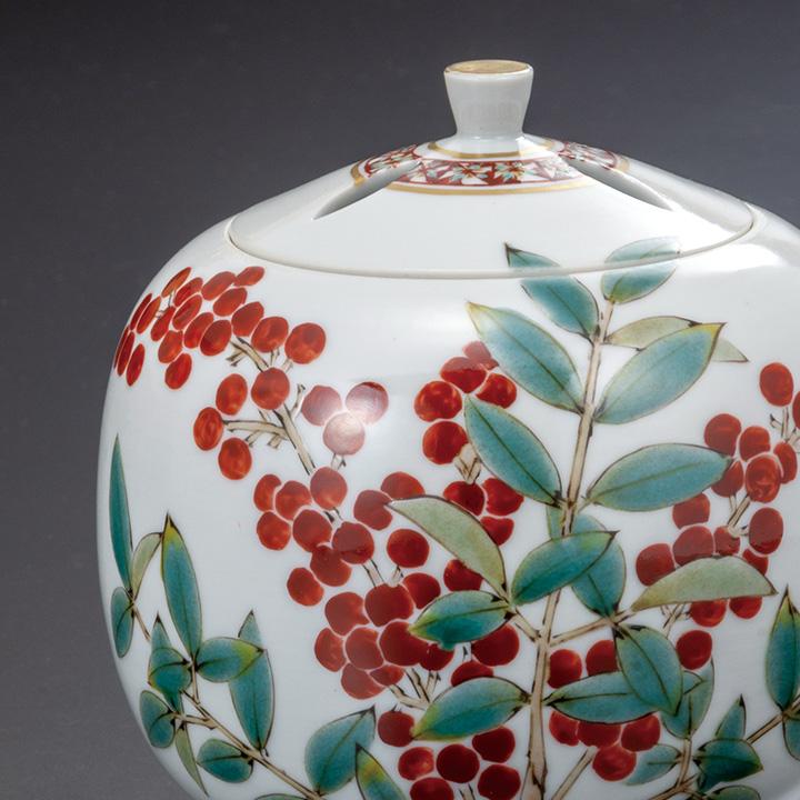 香炉九谷焼山田義明作