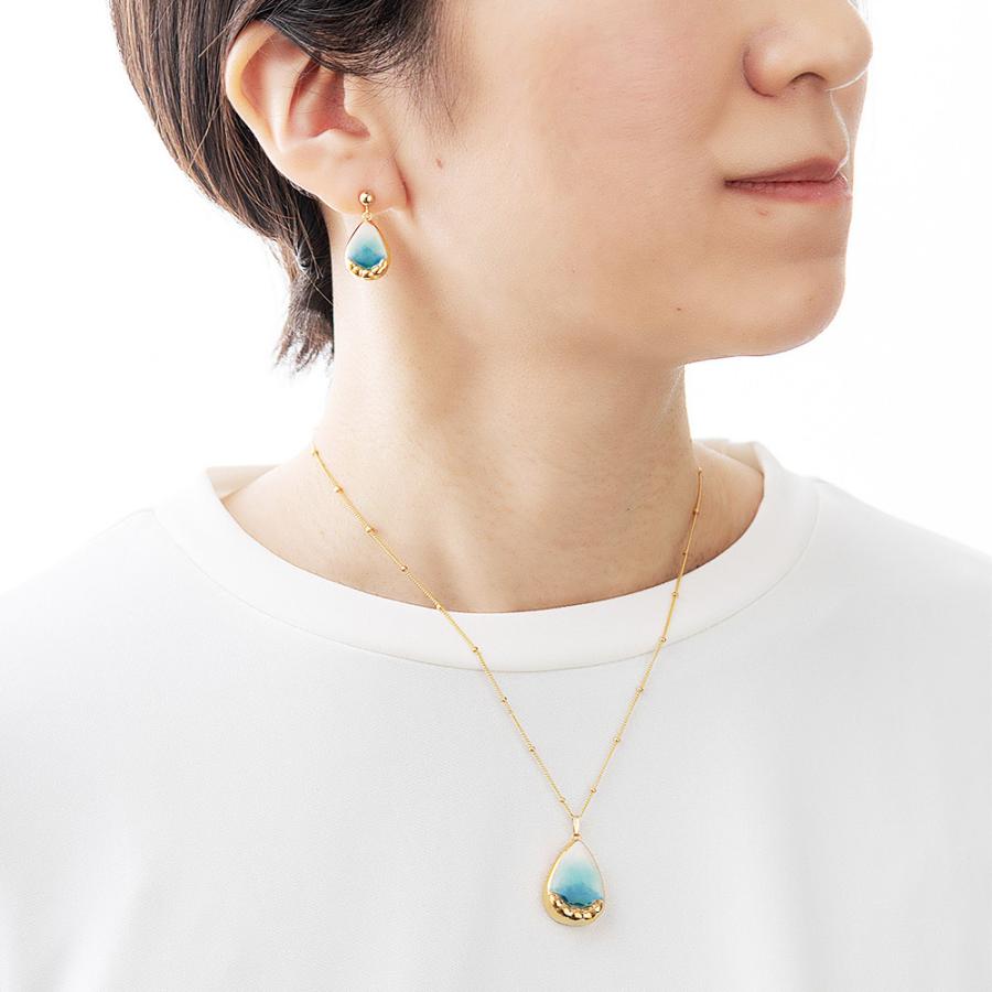 九谷焼 ピアス 春の雫 / TOWANY｜ インテリア 雑貨 人気 ギフト 贈り物
