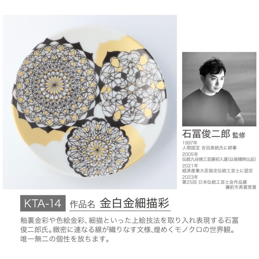 九谷焼 小皿 豆皿 九谷アート小皿 5枚セット 彩描シリーズ / Kutani