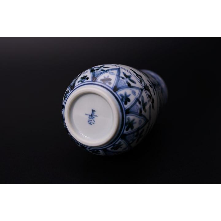 九谷焼 徳利 天啓色絵吉祥文 / 山本長左（宮内庁御用窯） 和食器 徳利