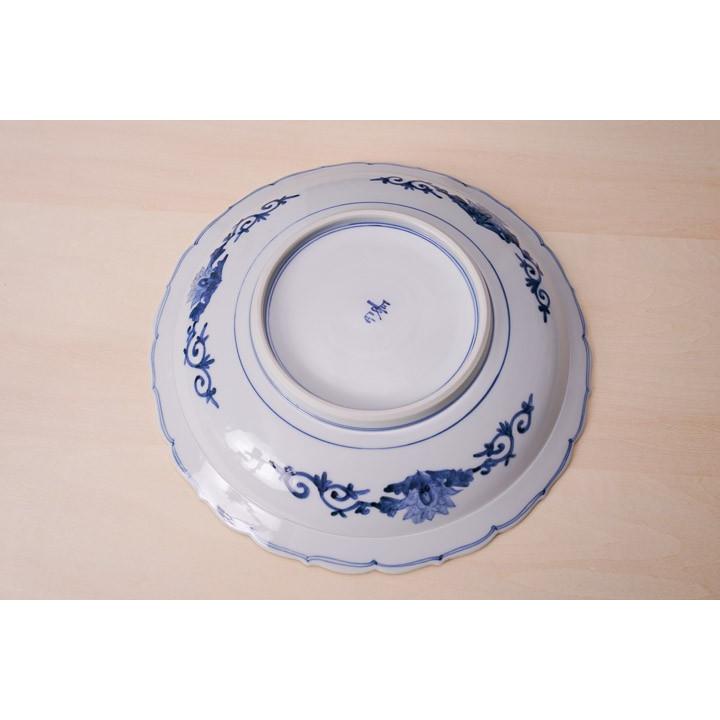 九谷焼 9号盛皿 色絵祥瑞 / 山本長左（宮内庁御用窯） 和食器 盛皿