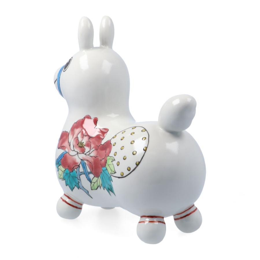 九谷焼ロディ】 色絵菊 / 徳永遊心 | 木箱入り 置物 縁起物 Rody