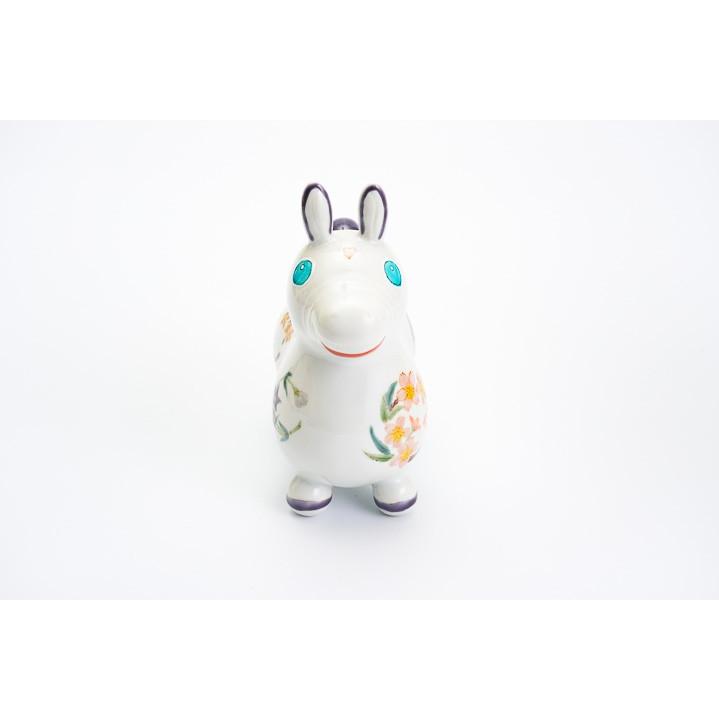 専用　九谷焼 RODY 色絵丸紋草花 前田敦子作 縁起物 陶器 開店 お祝い 九谷焼ロディ】色絵丸紋草花 / 前田敦子 RO-8