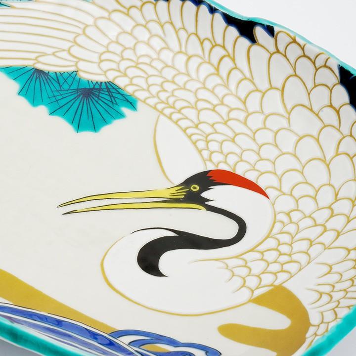 九谷焼 3種から選べる 大盛皿 日本の名画 / 青郊窯 和食器 皿 盛皿 人気 ギフト_2