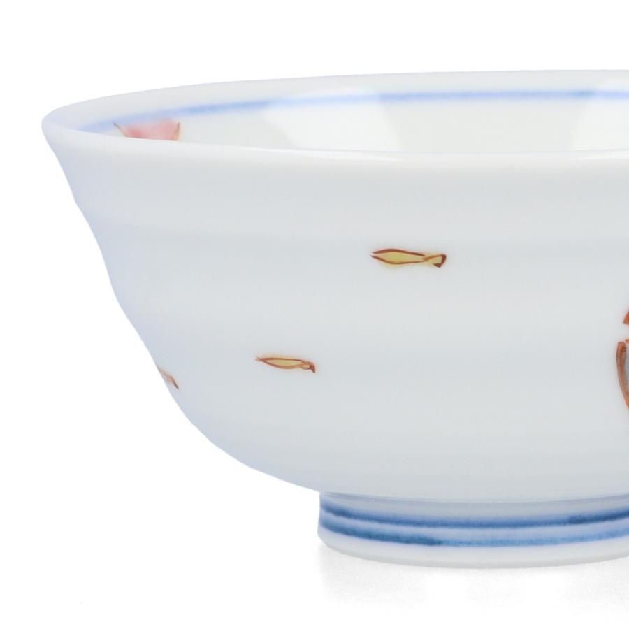九谷焼 小飯碗 プチ飯碗 くじら ピンク / 川合孝知 和食器 ミニ碗