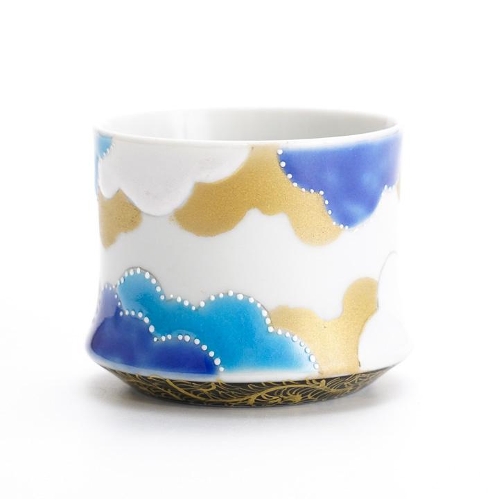 九谷焼 ぐい呑 鳳凰 / 高聡文 酒器 盃 ぐい呑 ギフト 贈り物 記念品