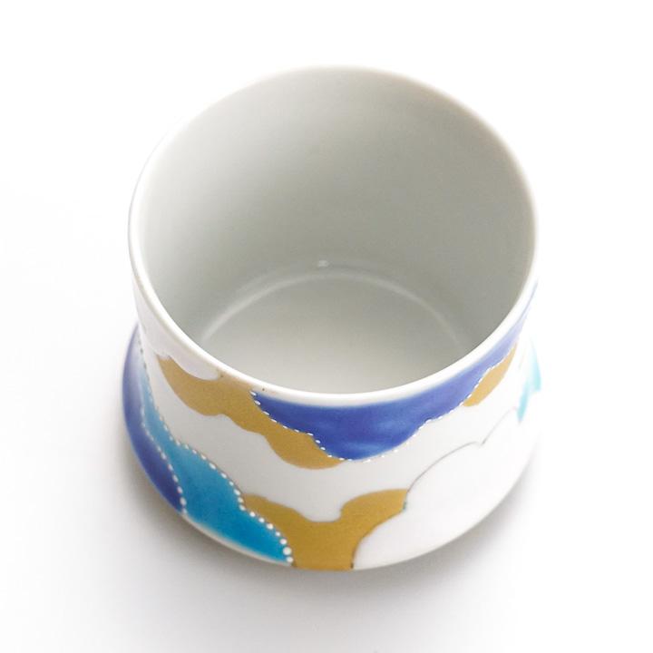 九谷焼 ぐい呑 鳳凰 / 高聡文 酒器 盃 ぐい呑 ギフト 贈り物 記念品
