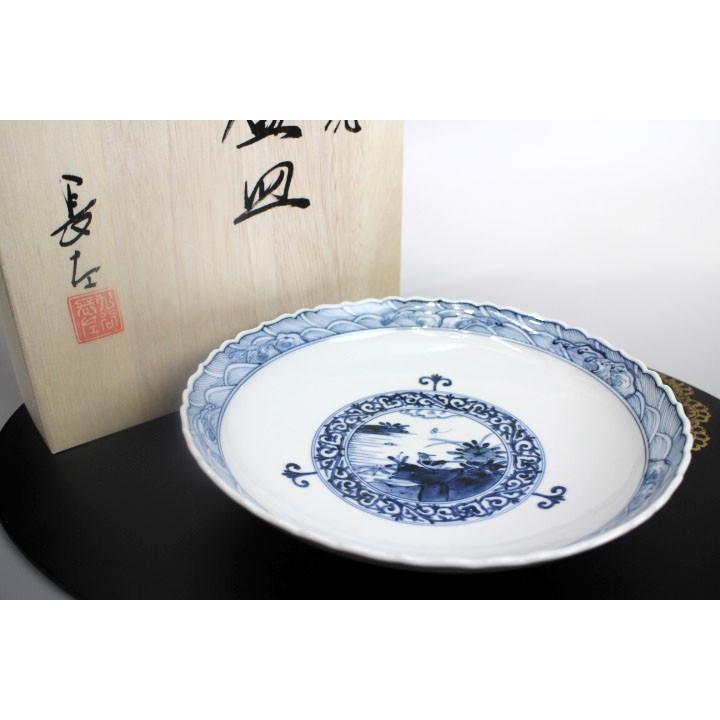 九谷焼 7号盛皿 宝寿文/山本長左（宮内庁御用窯） 送料無料 和食器 皿 