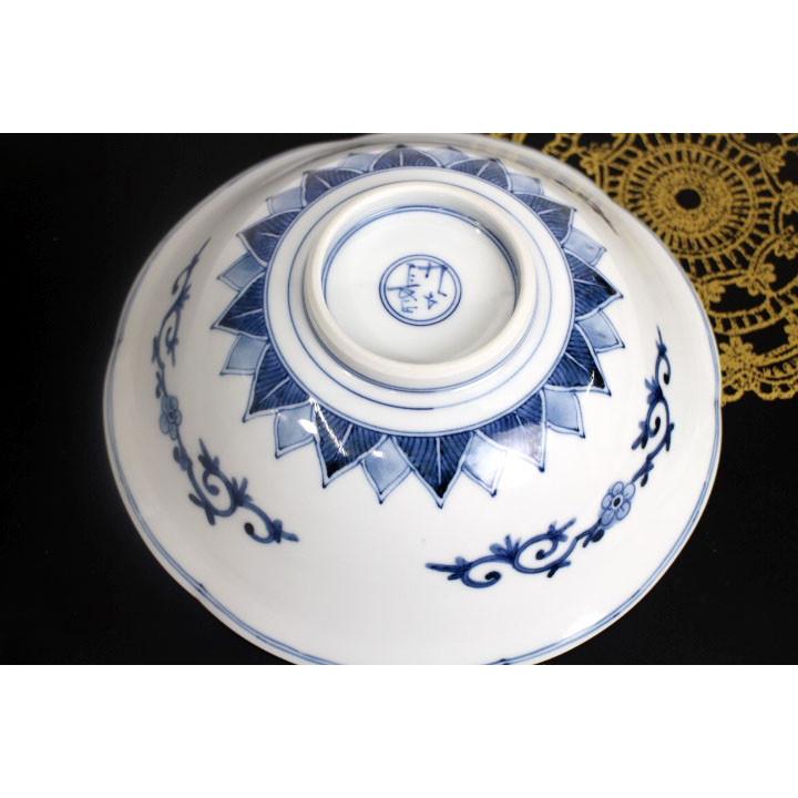 九谷焼 菓子鉢 芙蓉手宝寿紋/山本長左(宮内庁御用窯) 送料無料 九谷焼 菓子鉢 芙蓉手宝寿紋/山本長左(宮内庁御用窯) 送料無料