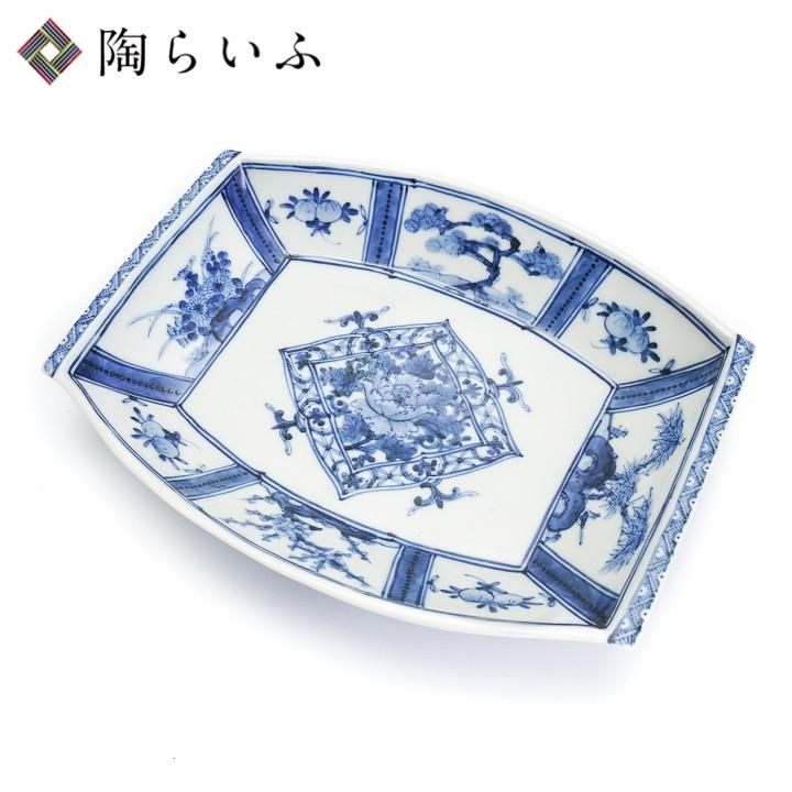 九谷焼 平盃 宝祥芙蓉手 / 山本長左 ｜ 宮内庁御用窯 和食器 酒器 盃